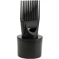 Efalock Universal-Fingerstyler schwarz Kunststoff-Zähne