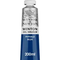 Winsor & Newton Winton olieverf 516 phthalo blue (200ml)