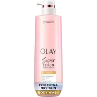 Olay Super Serum Body Wash voor extra droge huid - 24 uur langdurige hydratatie - 547ml
