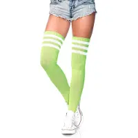 Leg avenue Atleet Thigh Hi W/ 3-Stripe T