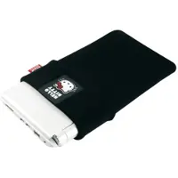 Vivanco Hello Kitty notebooktas 25,4 cm (10") Opbergmap/sleeve Zwart