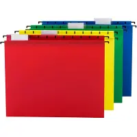 Smead 64026 hangmap Letter Blauw, Groen, Rood, Geel 12 stuk(s)