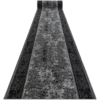 Rugsx Vloerbekleding met rubber bekleed 120 cm STARK grijskleuring 120x140 cm
