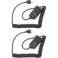 ISTOVO 2X Handheld Speaker Mic for Ic-V8 V85 V82 Ic-T2H T8A 2At W32A E90 Radio