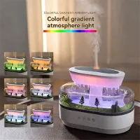 Torribaly Landschapsaromatherapiemachine met luchtbevochtiger en LED-sfeerverlichting