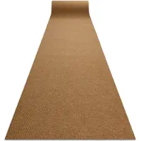 Rugsx Ruitenwisser anti slip per strekkende meter VIGOR extern, intern - kokosnoot bruin 0226 200cm 200x520 cm