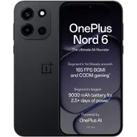OnePlus Nord 6 5G Dual SIM 256 GB (8 GB RAM) CPH2795 Zwart