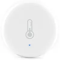 TAUOH Tuya Smart ZigBee 3.0 Temperatuur- en vochtigheidssensor op batterijen, beveiliging met Life App (C)