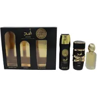 Lattafa Asad 3.4 Edp M + 1.7 Haarmist+ 6.7 Lichaamsspray (128606)