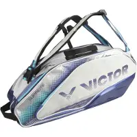 Victorio & Lucchino Doublethermobag Badmintonschlägertasche mit mehreren Fächern zur Aufbewahrung von Schuhen und Kleidung