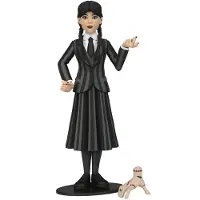 NECA Collectible Wednesday Series 6 Schaal Toony Terrors-figuur - Wednesday Addams in Nevermore Uniform