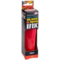 Essdee blokdrukinkt, 100 ml, rood