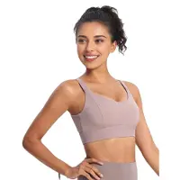 Typecat Racerback Sportbeha Grijs Roze L