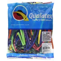 Qualatex Ballonnen 260Q, modelleerbaar - 100 stuks kleurrijke latex ballonnen