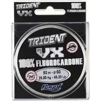 Rapala Trident Vx Fluoro Monofilament 50 M Transparant 0.350 mm