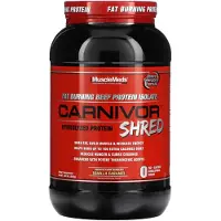 Musclemeds , Carnivor Shred, Hydrolyseerde Eiwit, Vanille Caramel, 1,91 pond (868 g)