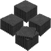 DUOKU Modulair Insteekkussen - - Set van 50 Matten - 30 x 30 cm - Zacht PVC - Antislip
