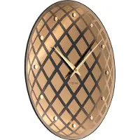 Nextime Pendula Round - Klok - Rond - Ø43 cm - Koper - Glas