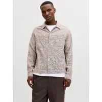 Jack & Jones Overhemd beige / zwart / wit