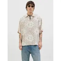Jack & Jones Overhemd 'JORHYDRA' beige / crème / rosé