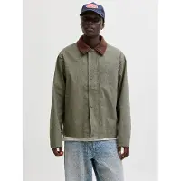 Jack & Jones Tussenjas 'JJEGRAHAM' karamel / olijfgroen