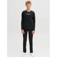 Jack & jones Junior Joggingpak zwart / wit
