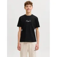 Jack & jones Junior Shirt oranje / zwart / wit