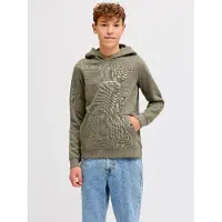 Jack & Jones Bedrukt Hoodie Boys 140 Groen