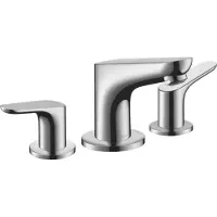 Hansgrohe Focus 3-gats wastafelkraan waterbesparend chroom