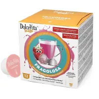 Dolce Vita | Fragolosa - Aardbeiendrank - 12 capsules voor Dolce Gusto