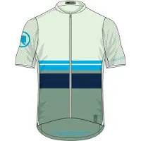 Endura Pro SL Korte Mouw Trui Blauw/Groen || Maat: M