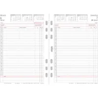 Chronoplan Dagplanner 2027, DIN A5, 1 dag/1 pagina, universele perforatie
