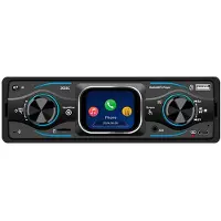 Melitt 1Din Auto MP3 Speler Radio 2.17inch Touchscreen Ondersteuning USB//AUX Kleurrijke Verlichting FM