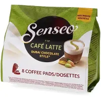 Saeco | Café Latte Dubai Chocolate Style - 8 pads voor