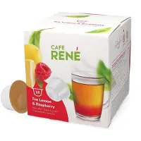 Chef Rene | Citroen & Frambozen thee - 16 capsules voor Dolce Gusto
