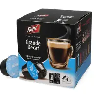 Chef Rene | Grande Cafeïnevrij - 16 capsules voor Dolce Gusto