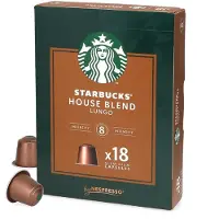 Starbucks | Lungo House Blend - 18 capsules van Nespresso