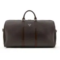GUESS reistas Milano Weekender Dark Brown donkerbruin