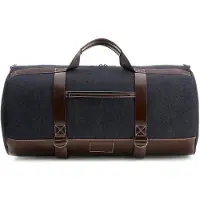 GUESS reistas Oslo Weekender Blue Denim donkerblauw
