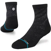 Stance Performance Run Light Quarter Socks Zwart || Maat: 43-46