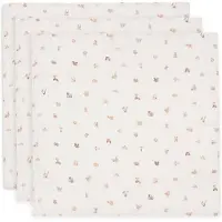 Jollein hydrofiele multidoeken Animal Friends 3 stuks