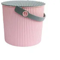 SmartaSaker Omnioutil Opbergemmer - L - Roze|Grijs