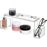 IDesign Medicijnkast Organizer The Home Edit Transparant (8,3 x 31,8 cm)