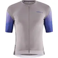 Craft Adv Aero Short Sleeve Jersey Light Grey Blue || Maat: M