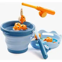 Schildkröt - Fishing Game - Strandspeelgoed blauw/oranje