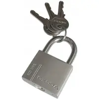 Gerda KAP S40 aluminium hangslot - 3 sleutels