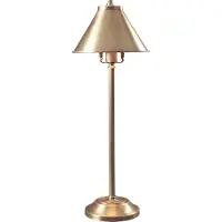 Elstead Lighting LED Tafellamp Provence | E14 4W 3000K 30 | Aged Brass