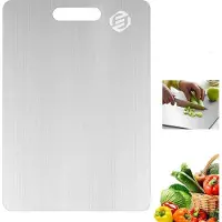 OEM Titanium Snijplank - Geen Plastic - Geen Geurtjes - Roestvrij - Cutting Board - Anti Bacterieel - Vaatwasserbestendig