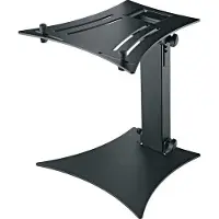 OEM Zwarte laptopstandaard - Een elegante en verstelbare laptophouder voor de woonkamer en het werkplek.