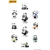 52toys Panda Roll Ballet Performance Figure Assorted 7 Cm Veelkleurig Kinderen
